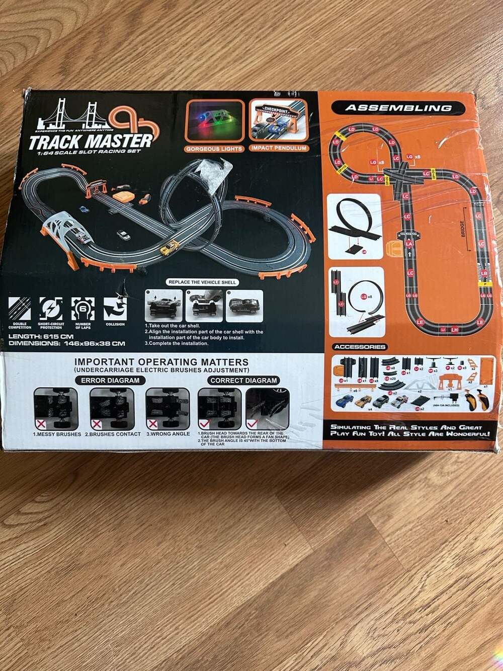 Track Master 1:64 Scale Slot Racing Set - Picture 3 of 3